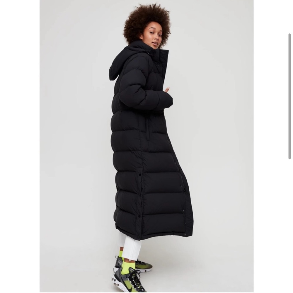 Aritzia Super Puff Long Coat 3XS Black - Picture 3 of 8